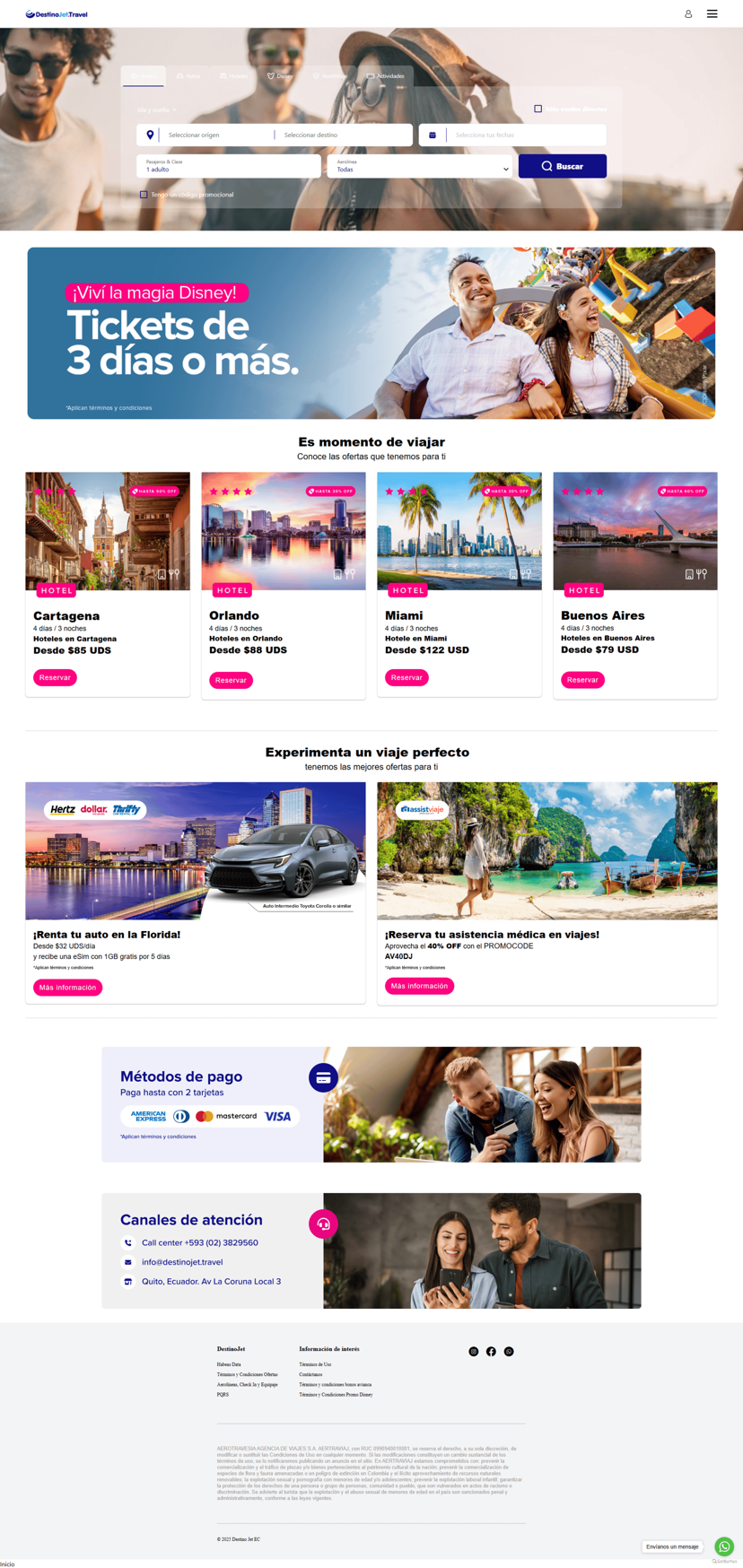 High-Performance Travel E-Commerce Platform